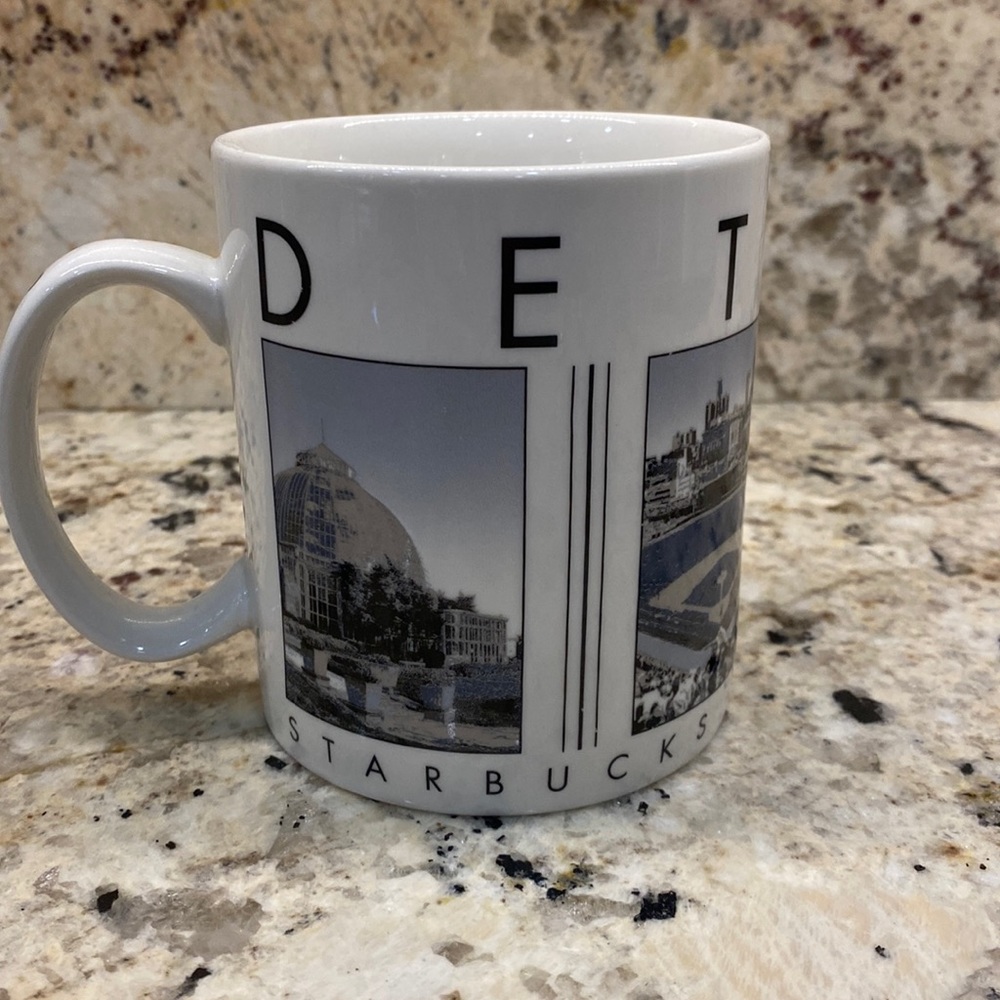 STARBUCKS Detroit City Scenes Series Collector Mug